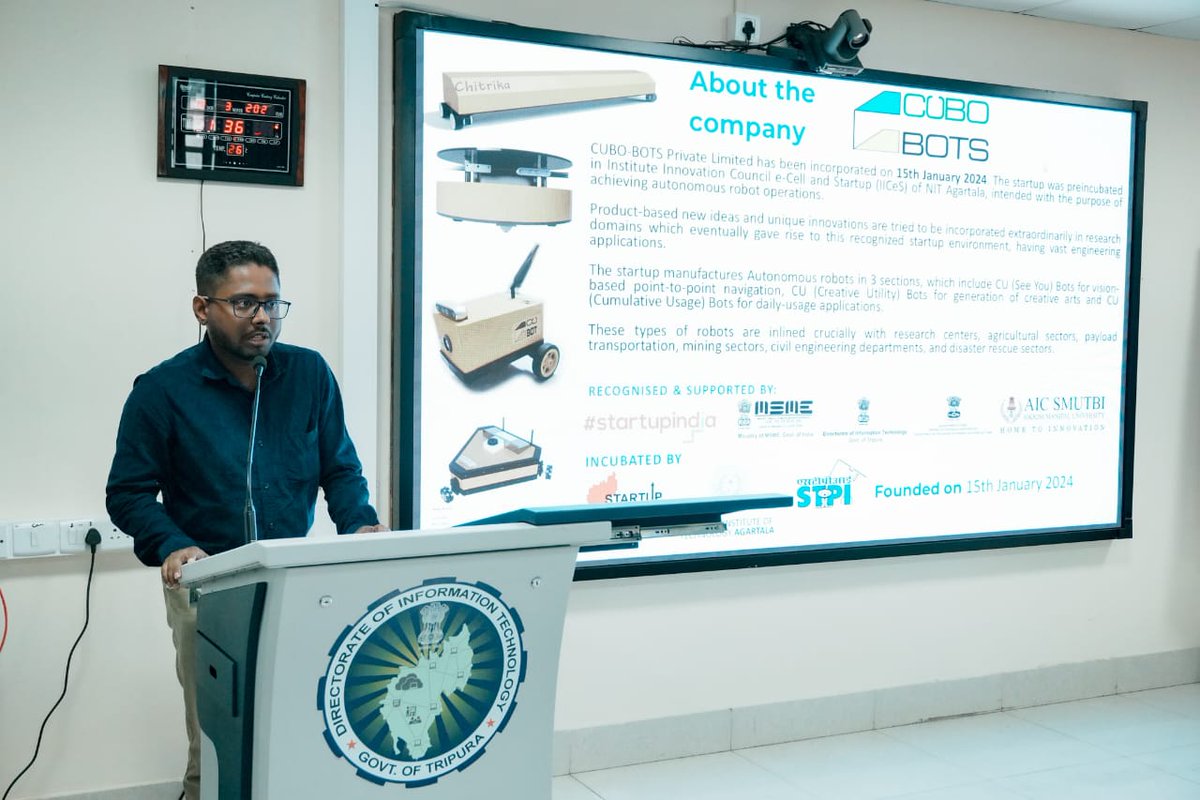 The 5th State Level Startup Council Meeting was successfully held on 17th–18th March 2026 at the Directorate of Information Technology, Government of Tripura, IT Bhavan, Agartala.

The meeting was chaired by Shri Kiran Gitte, IAS, Secretary, Information Technology, Government of