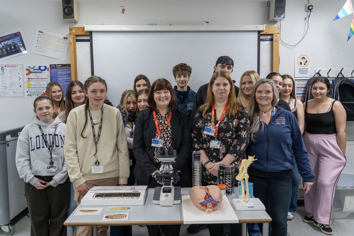 Cronton College tweet media