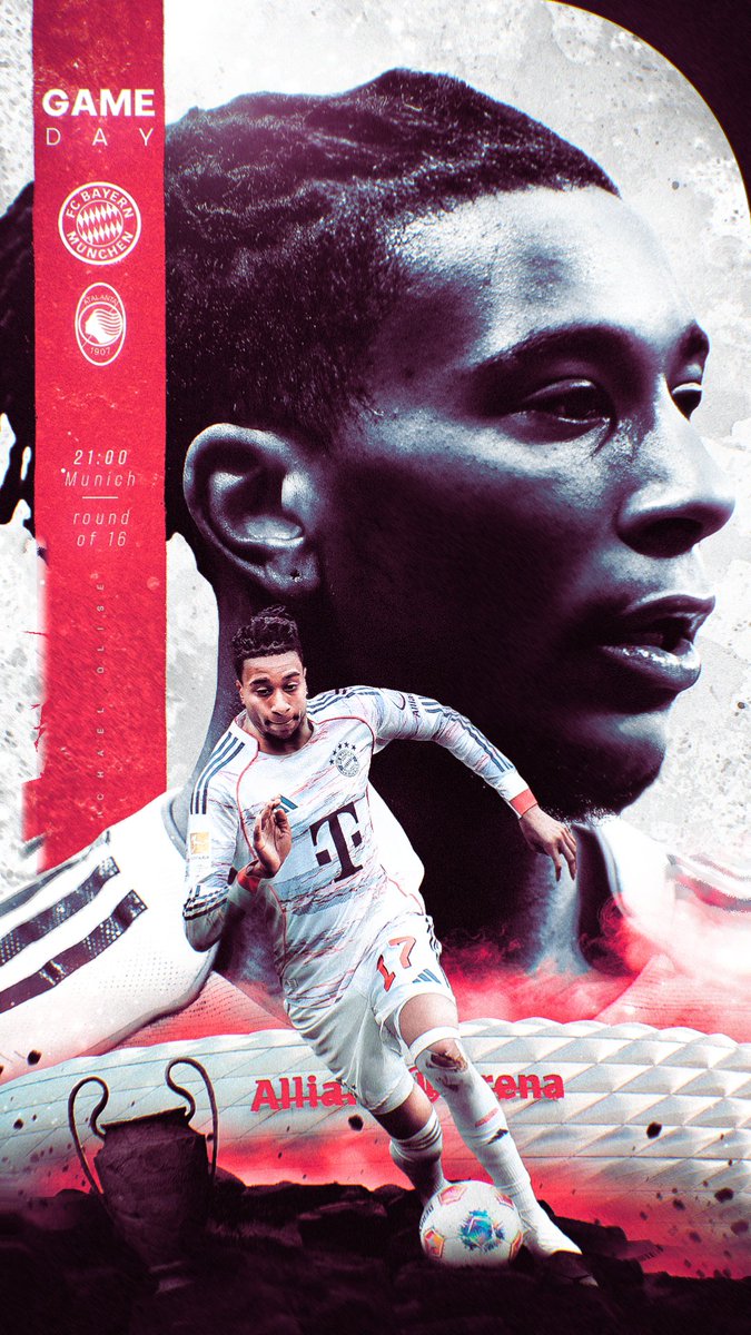 theootu's tweet image. Michael Olise - UCL Matchday ⚽️

Bayern Munich - Atalanta ⭐️

-

#football #graphicdesign #footballdesign #smsport