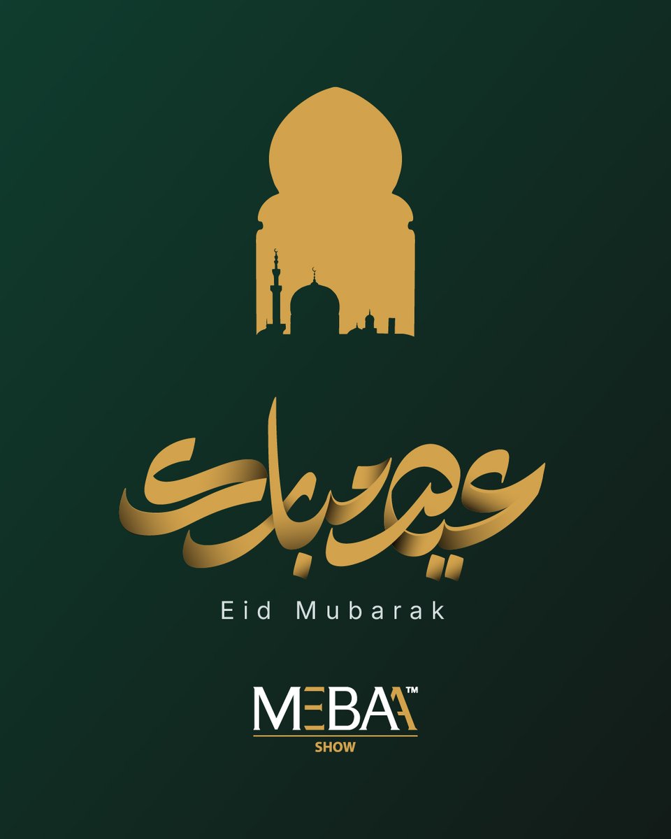 MEBAAshow's tweet image. Eid Mubarak from the MEBAA Show team.​

Wishing our global business aviation community a joyful celebration and continued success in the year ahead.​

#EidMubarak  #businessaviation #privatejet #MEBAA