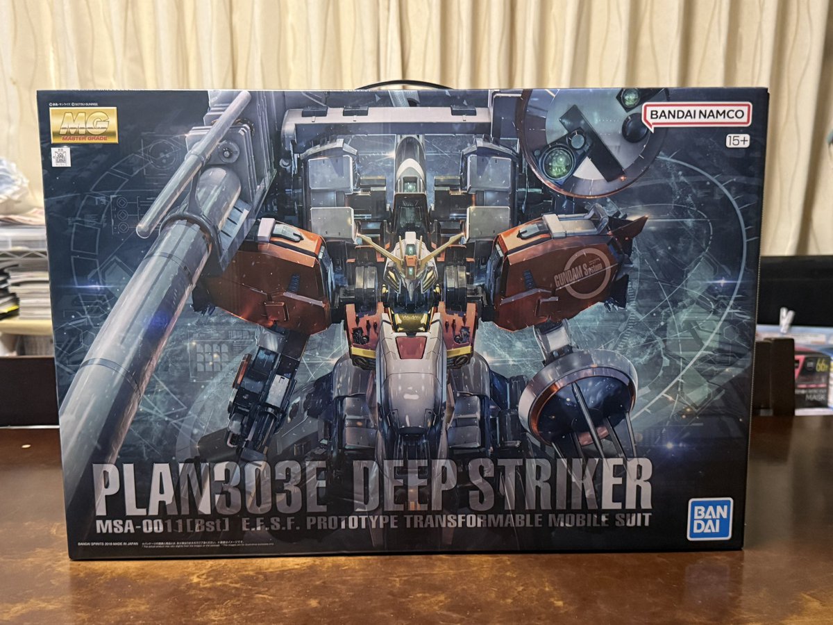 JayTianyue's tweet photo. 5年ぶりの2個目のディープストライカー
抽選当たった兄に感謝

#ディープストライカー  #DeepStriker
#ガンダムセンチネル  #高达前哨战 https://t.co/QRb7MvFwBN