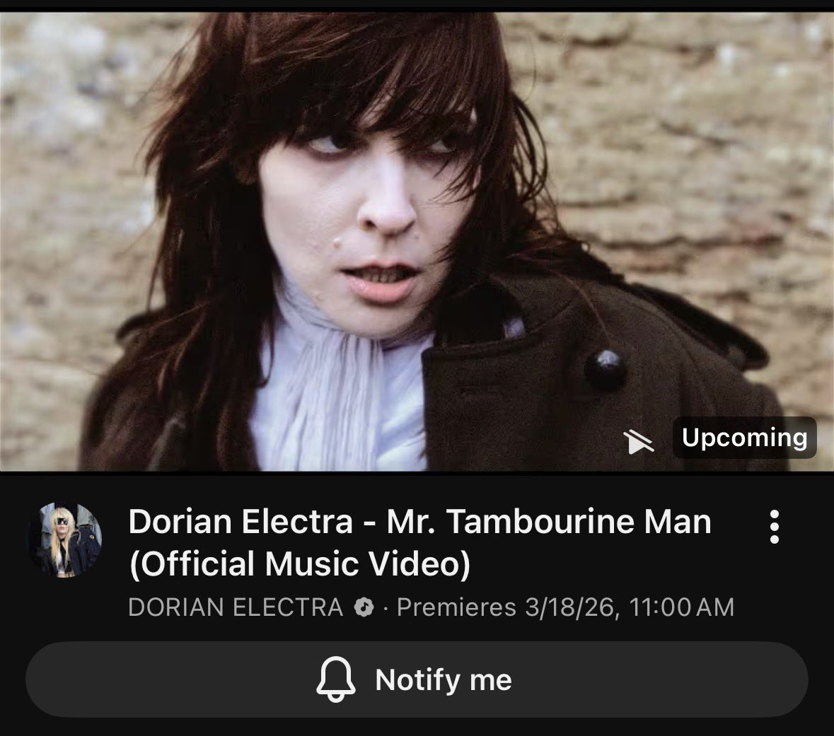 Dorian Electra Updates tweet media