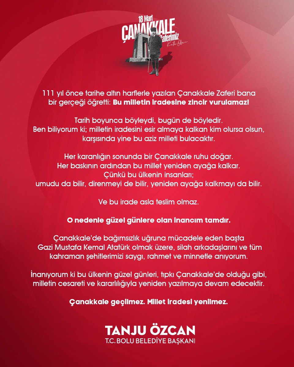 Tanju ÖZCAN tweet media