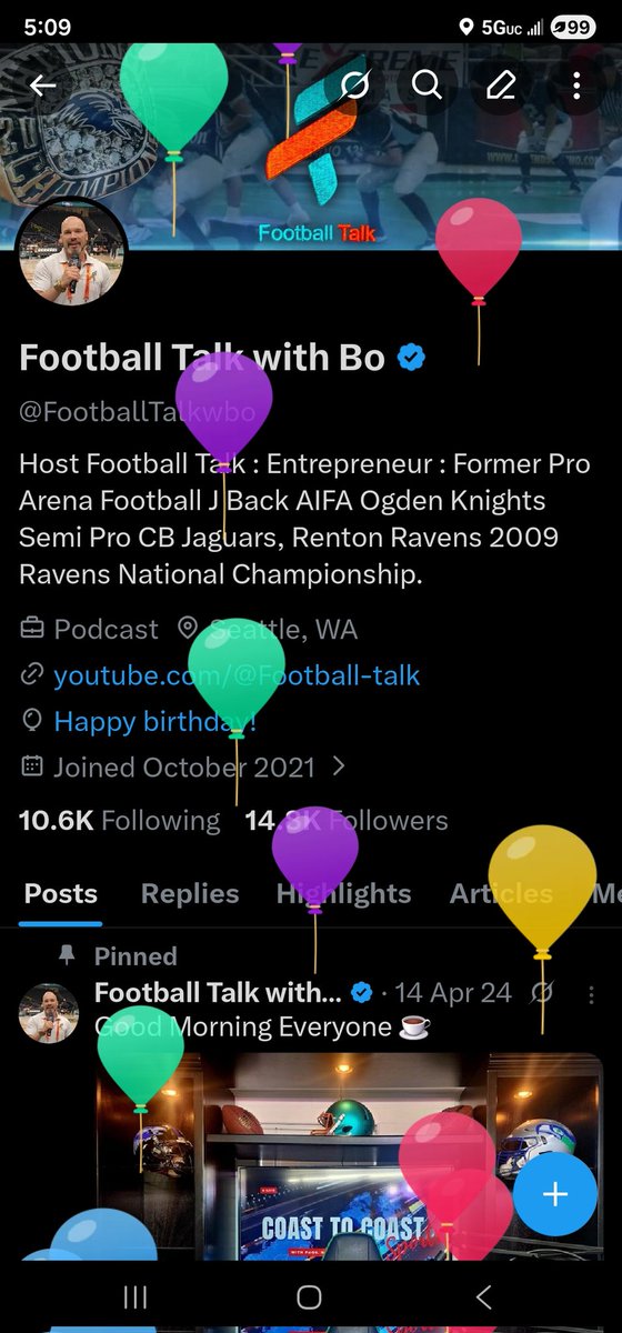 Football Talk with Bo tweet media