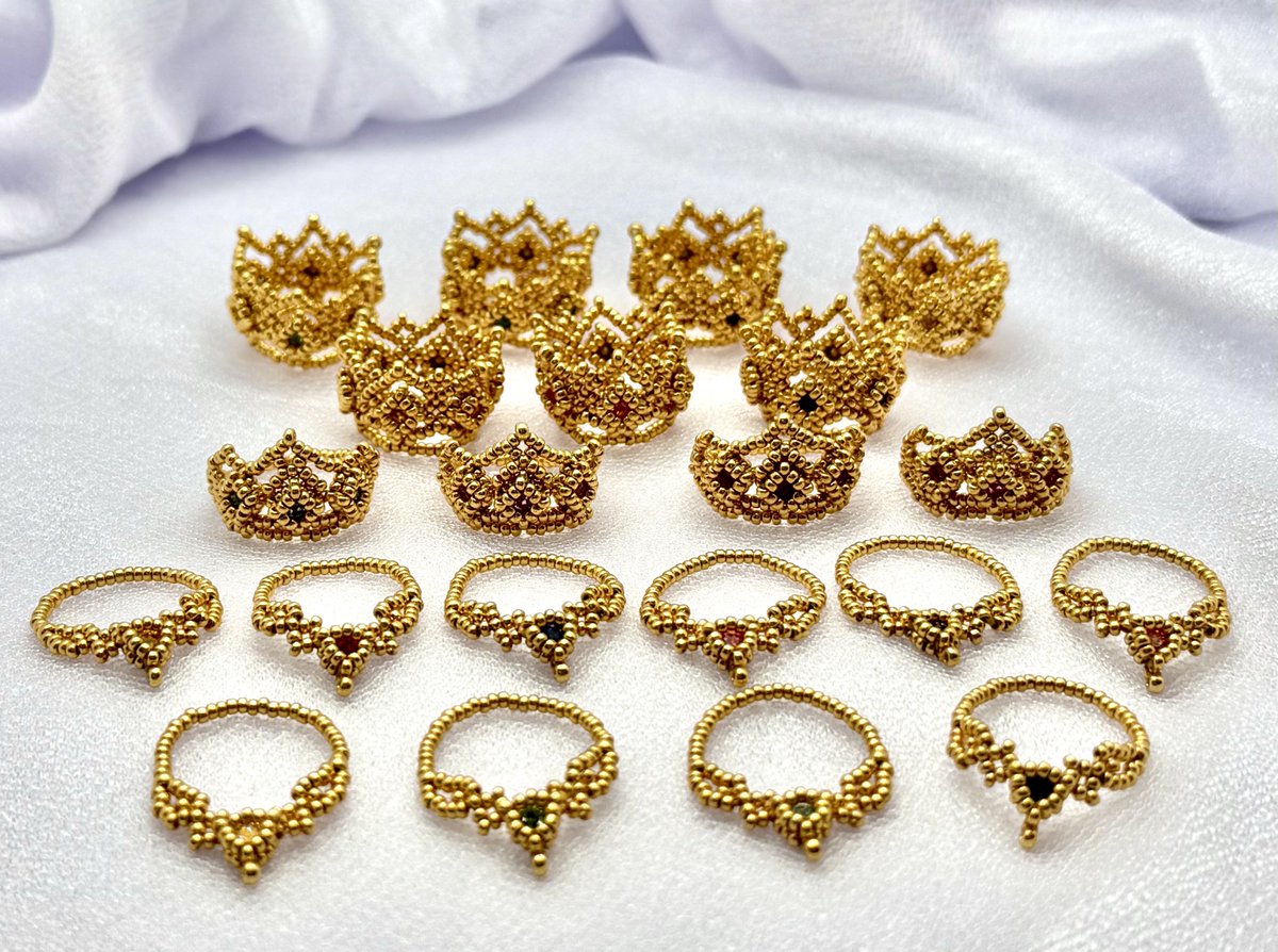 ゆの 👑CAL@(キャラット)💎ビーズアクセサリー tweet media