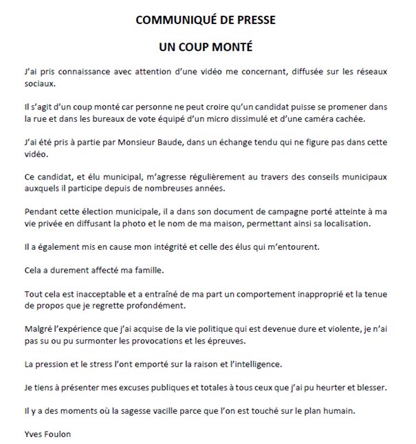 Yves Foulon tweet media