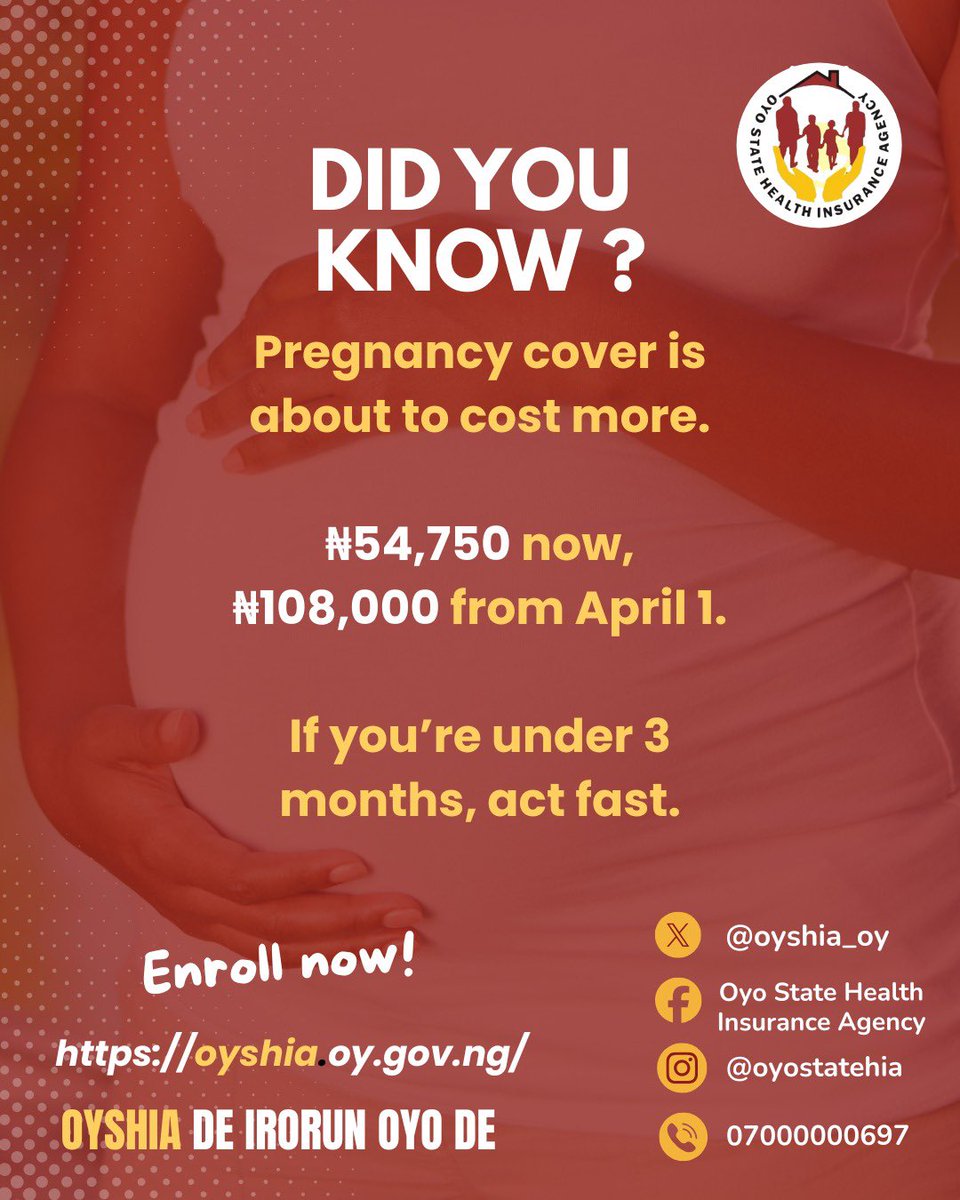 Oyo State Health Insurance Agency (OYSHIA) tweet media