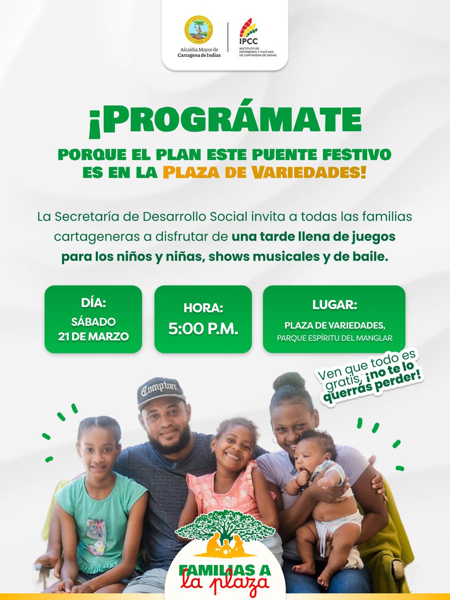 Secretaria de Desarrollo Social Ctg tweet media