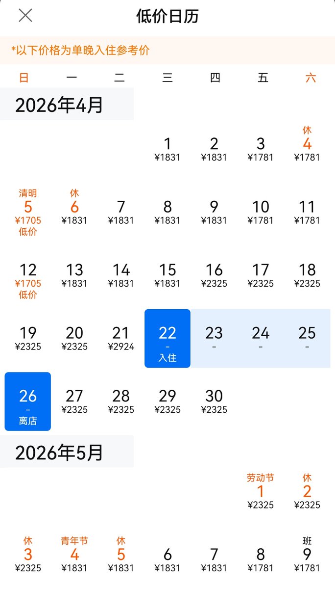CryptoDoggyCN's tweet photo. 我有一个重大发现！特朗普访华时间可能是4月22-26。

2017特朗普访华时白宫记者团包的中国大饭店，还有搞过很多外交接待的国贸大酒店。

巧合的是就这几天无法订房。

特朗普前天也说了，访华推迟一个月左右，差不离了。 https://t.co/HKuplO3T6S