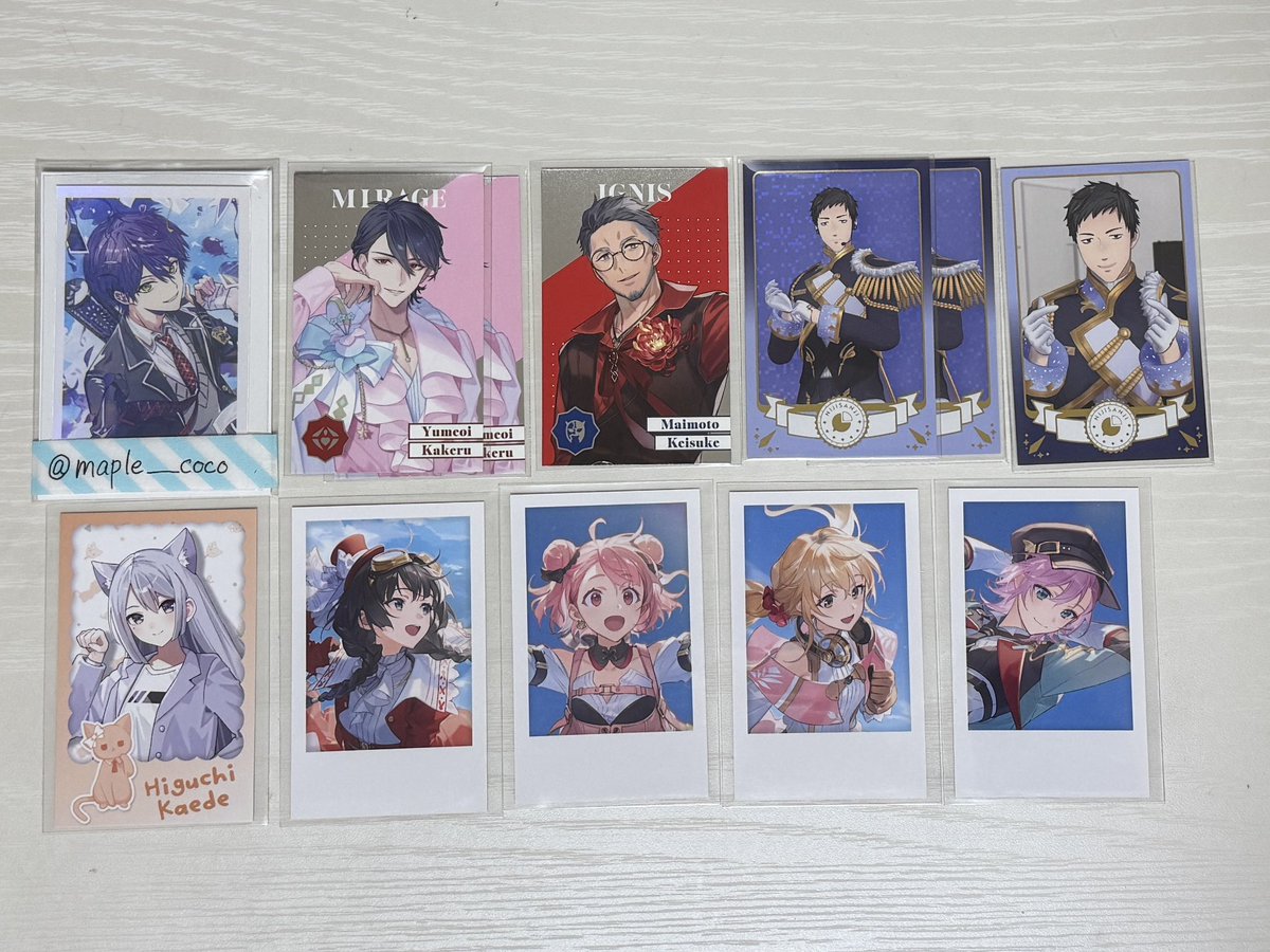 めいぷる_取引 tweet media