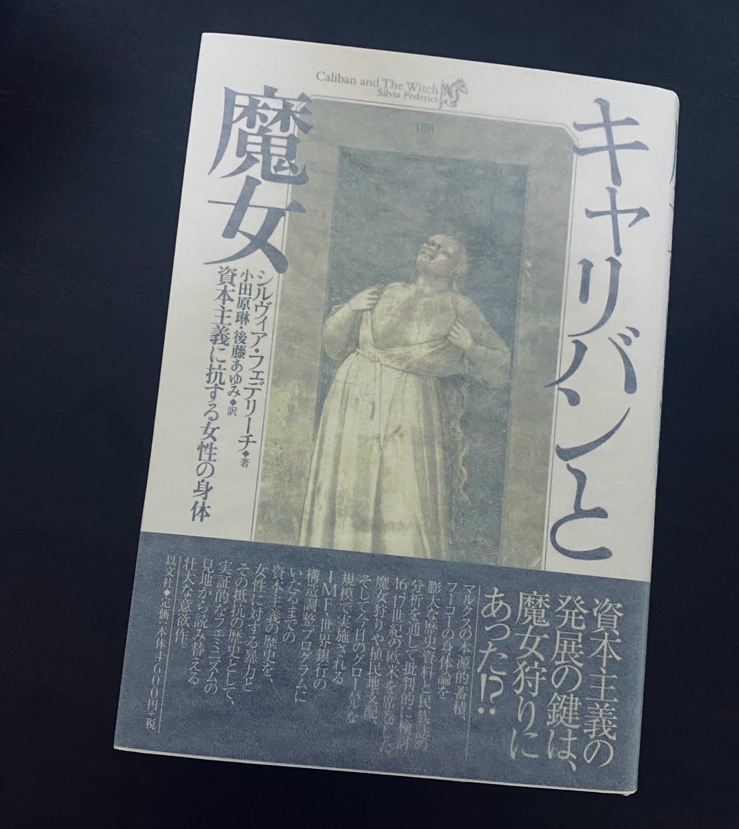 『キャリバンと魔女』1ヶ月かけて読み終わった。いやぁ、すさまじい本であった。読めてよかった。