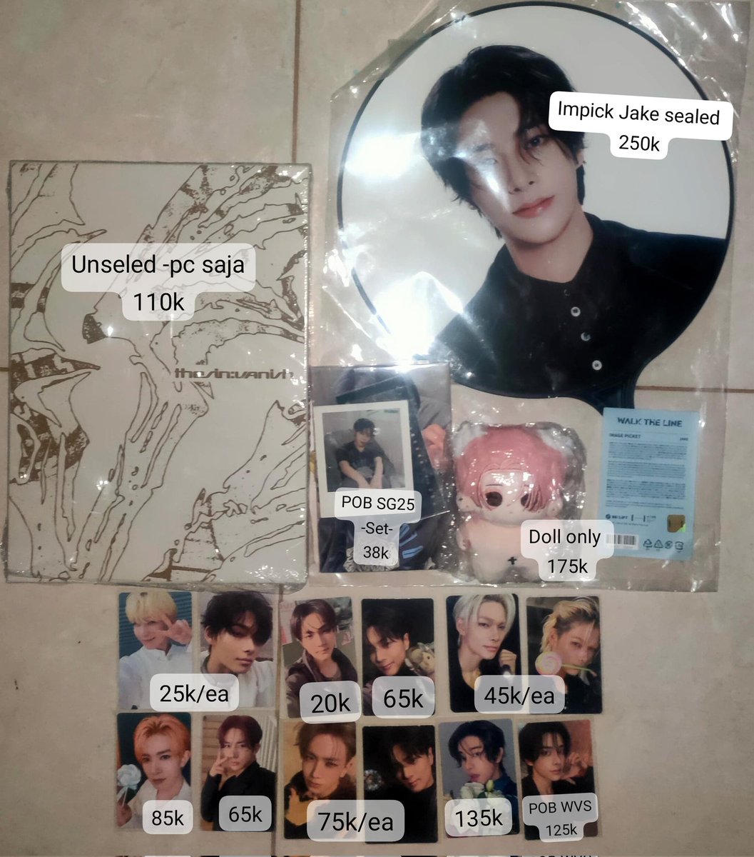 LindaLin587's tweet photo. #ensel #ensell 
📩 Bisa Nego
📍Dom jatim 
📌Bisa Co oren
📦Bisa keep dp 50% Sehabis lebaran 
#ENHYPEN_IS_SEVEN https://t.co/m52UHoc6wZ