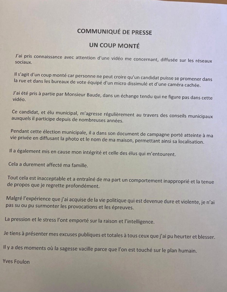 anny_bey's tweet photo. @EncoreEncoreMoi @hugoclement @jf_cope @BrunoRetailleau Une honte https://t.co/H78eRM9nao