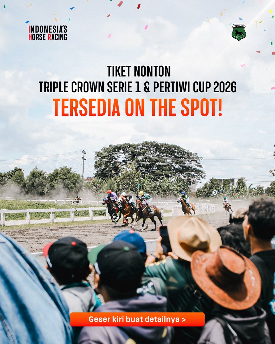 Indonesia’s Horse Racing tweet media