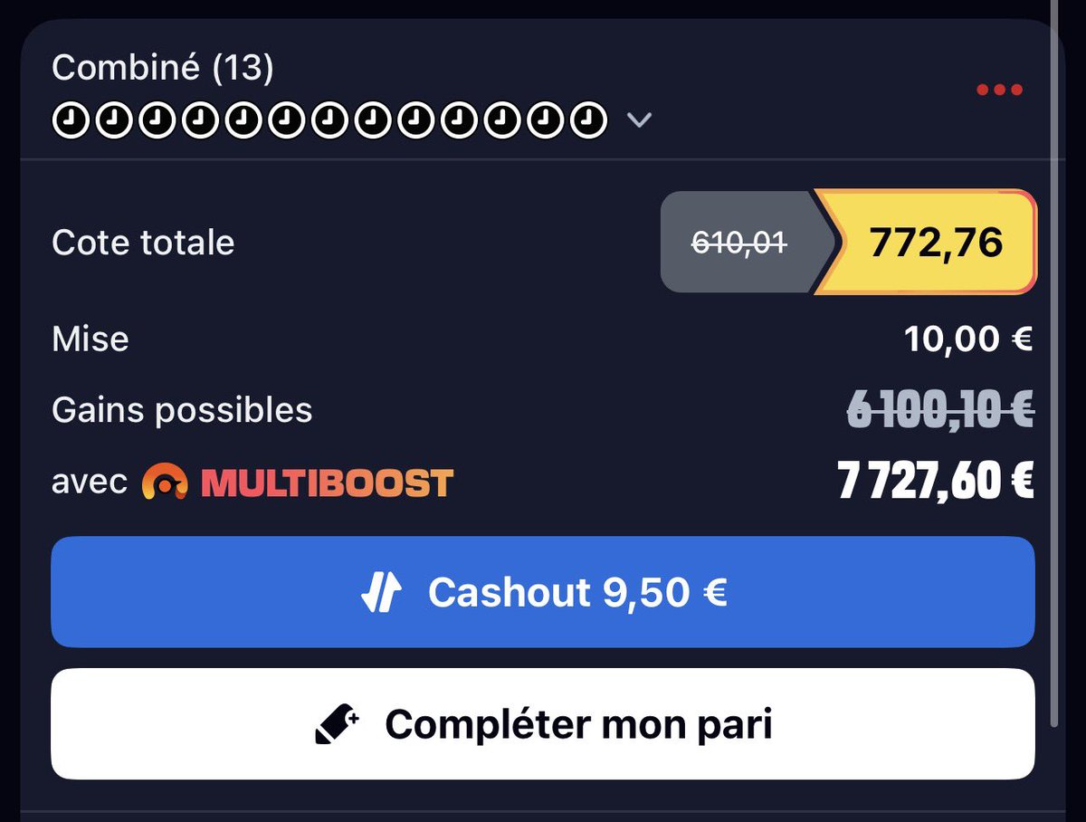 Posez pas de question j’ai la vison 

20 fav ❤️ et 20 Rt 🔁 je le partage

#TeamParieur