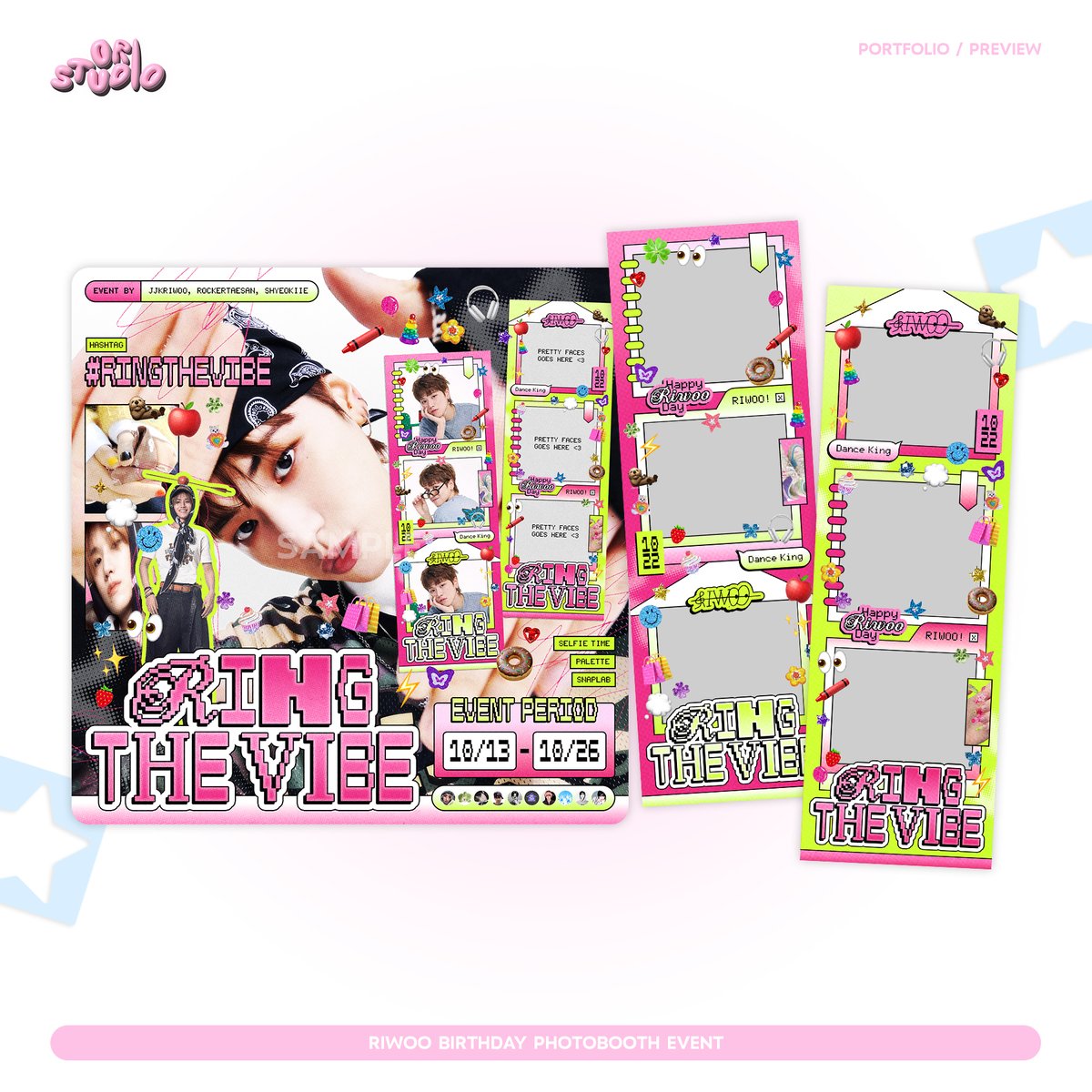 [PORTFOLIO]
╰  Birthday Photobooth Notice Poster for Riwoo BoyNextDoor

DM for Commission!

#디자인 #디자인커미션 #공지디자인 #공지커미션 #designcommission #kpopcommission #jasadesign #jasadesain #zonauang #ori_studio