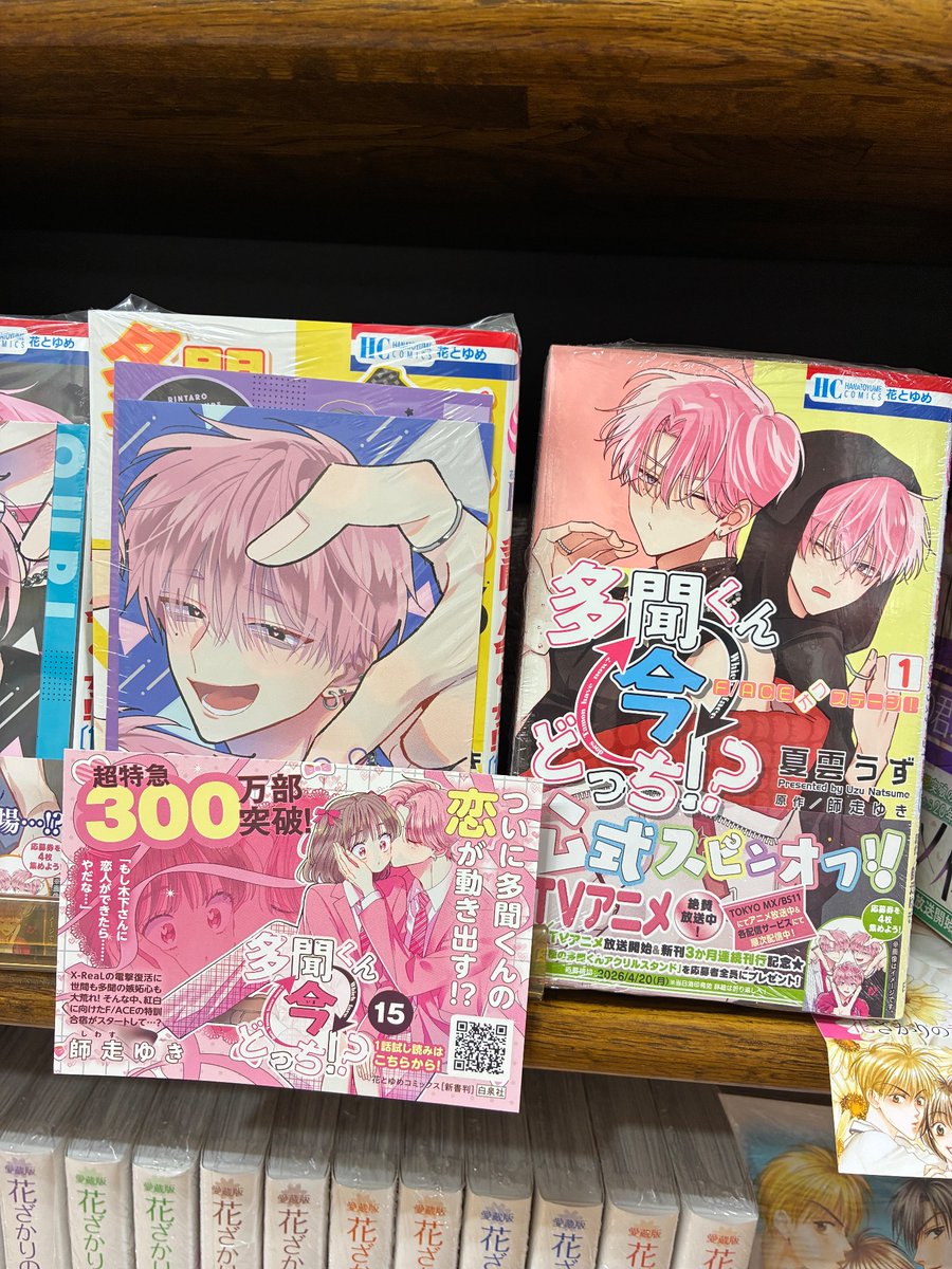 値引き【5冊で2000円】14 かいてんいちいどう ひとりでとっくん 89 新刊：コミック】 『多聞くん今どっち！？ 15巻』(白泉社) 新刊3ヶ月