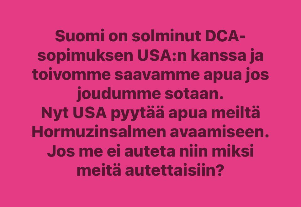 Jooa Raja-aho poliitikko (PS) tweet media