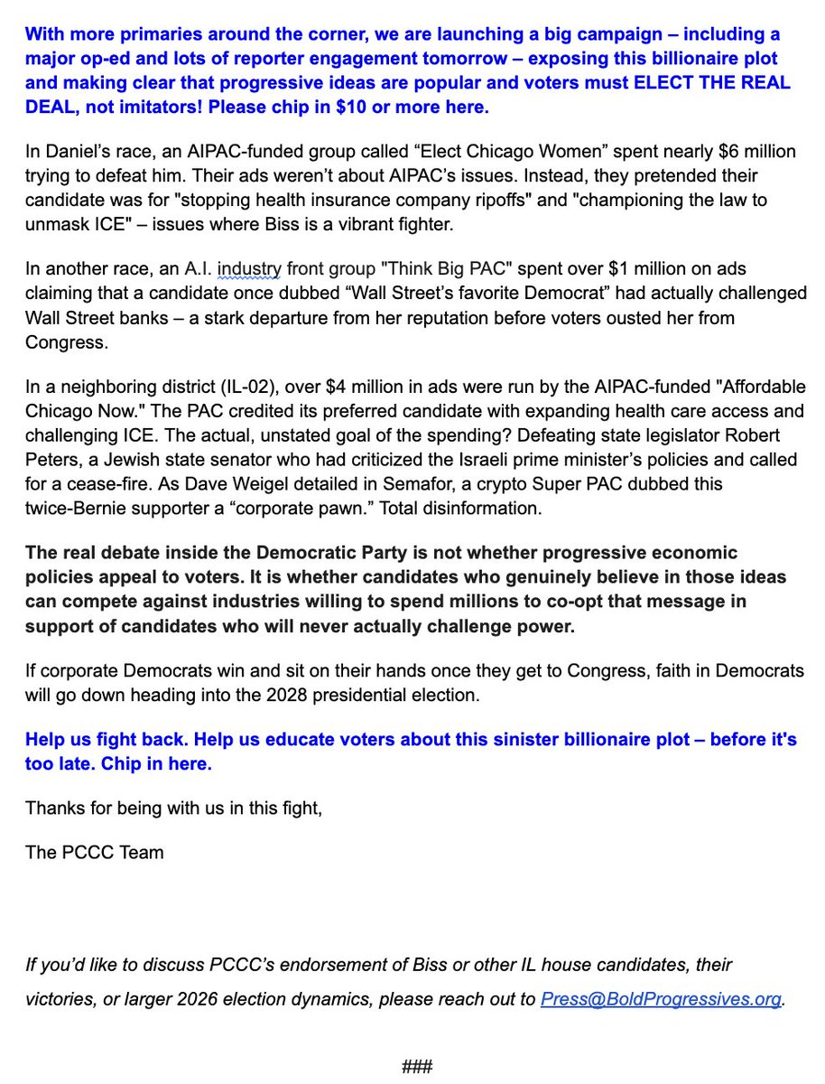 BoldProgressives.org tweet media