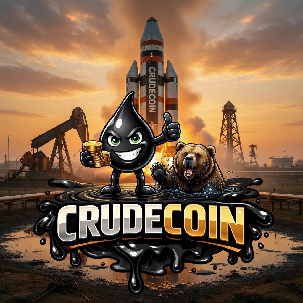 Reminder to join the telegram and vote for the meme contest winner💛

With that nearly done, secret giveaway will be done to one of our holders! Anyone holding more than $5 worth of $CrudeCoin will be entered (Show proof)🔥

2 lucky winners will get $20 on Saturday🚀
 
#giveaway