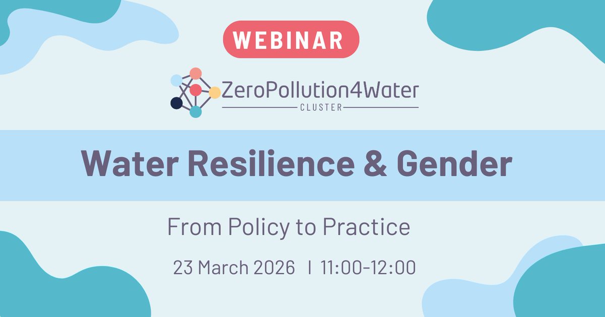 ZeroPollution4water Cluster tweet media