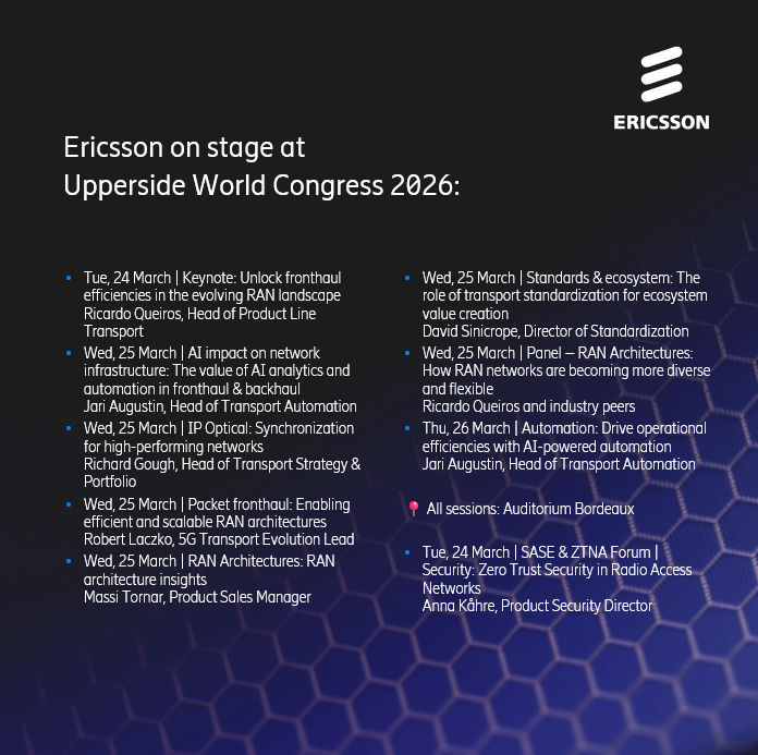 Ericsson tweet media