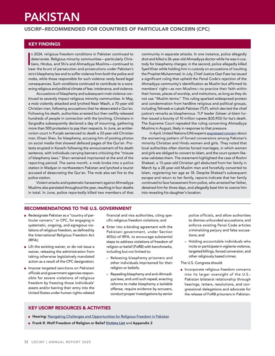 Voice of the Victims of Blasphemy Business Group tweet media