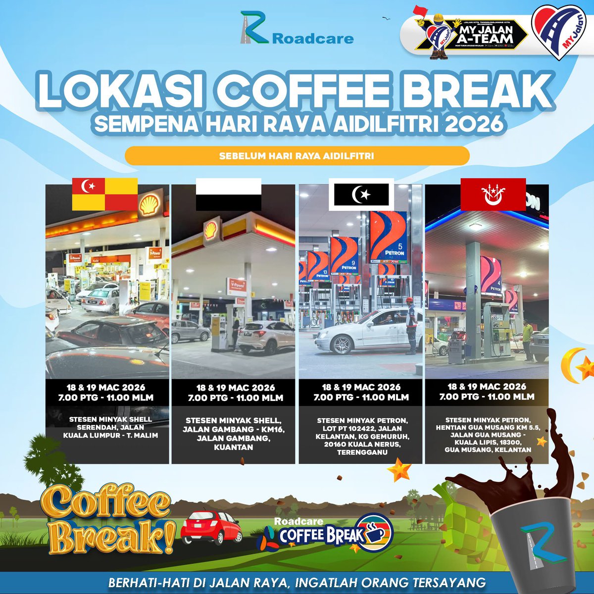 Roadcare Gua Musang tweet media