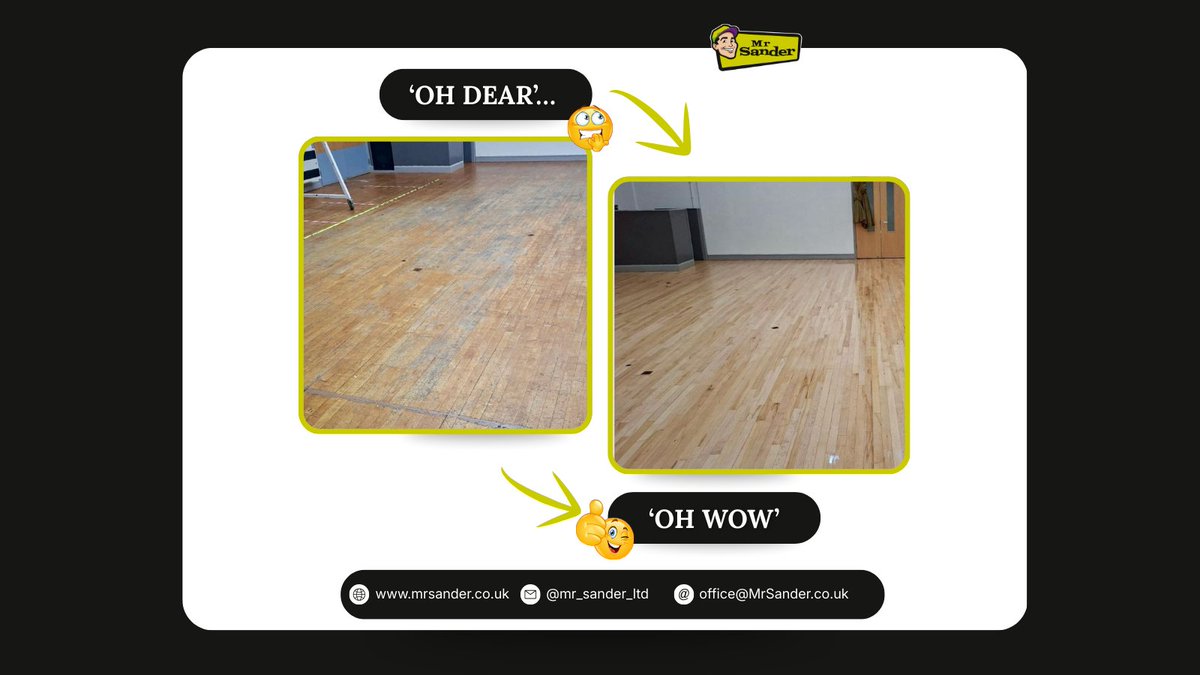 “OH DEAR…” 😬 ➡️ “OH WOW!” 😍

That moment when your floor goes from seen-it-all to showroom-ready.
No magic tricks—just proper sanding, repair, and finishing done right.
Same space. New energy. ✨

Which side are you choosing? 👀👇

📞 London: 020 7381 9408
📞 UK-Wide: 0800 955