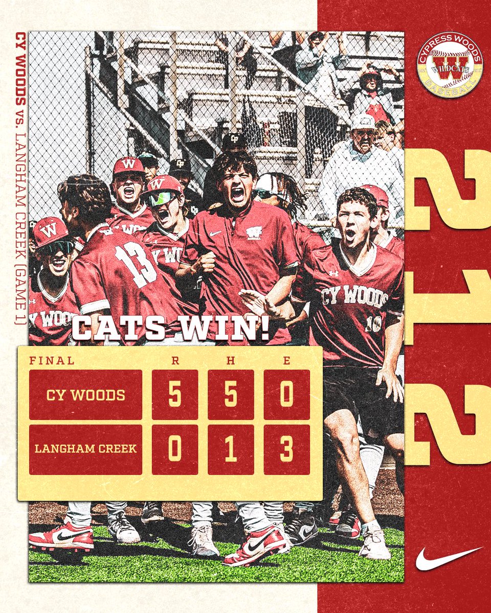 Cypress Woods Baseball tweet media