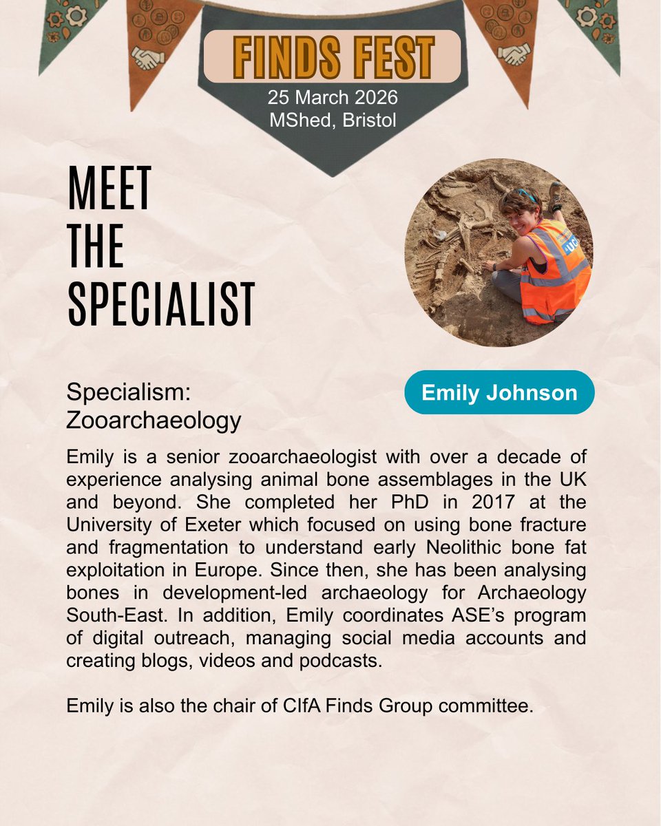 CIfA Finds Group: Artefacts Conservation Ecofacts tweet media