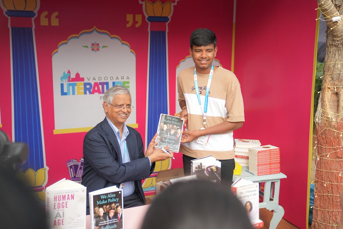 Vadodara Literature Festival tweet media