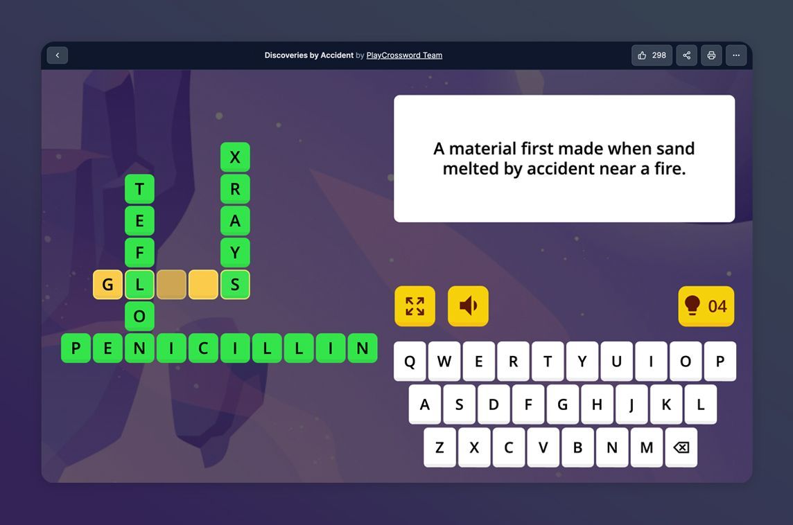 MadeWithSvelte's tweet photo. PlayCrossword is a crossword puzzle platform made with Svelte by @softlitude ✍️ - https://t.co/9eQWsJXrd7 https://t.co/PElWCrnZ76