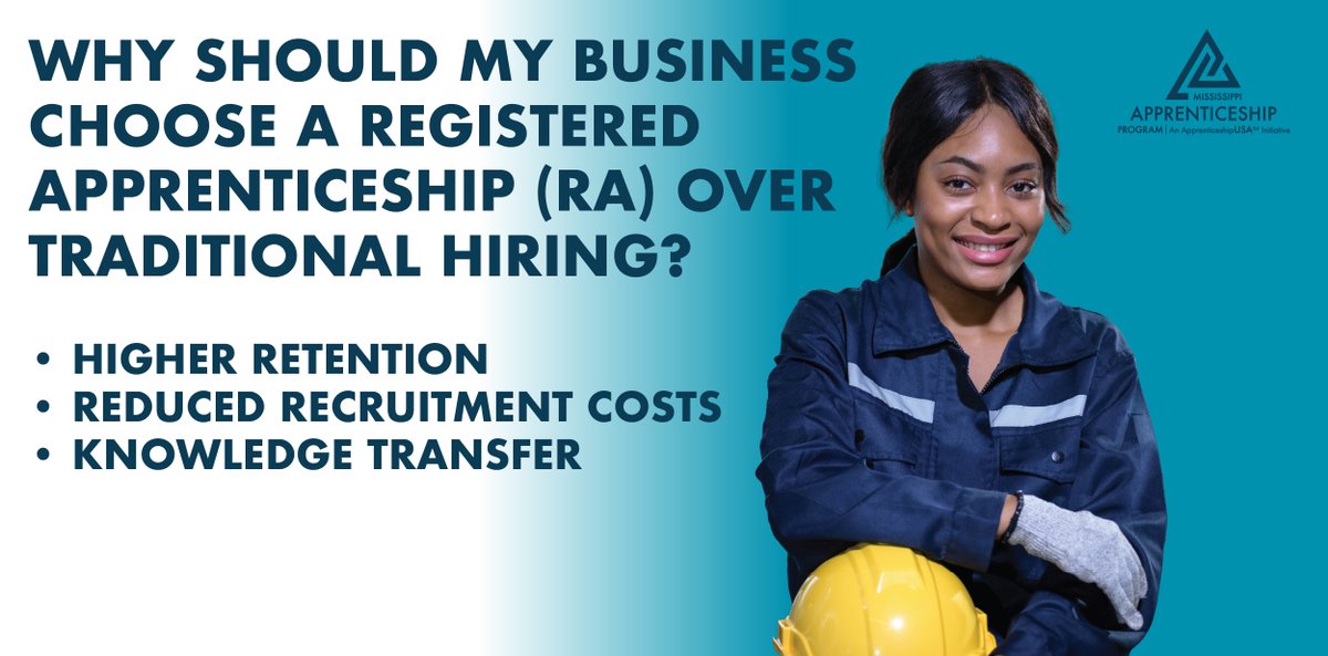 Mississippi Apprenticeship Program tweet media