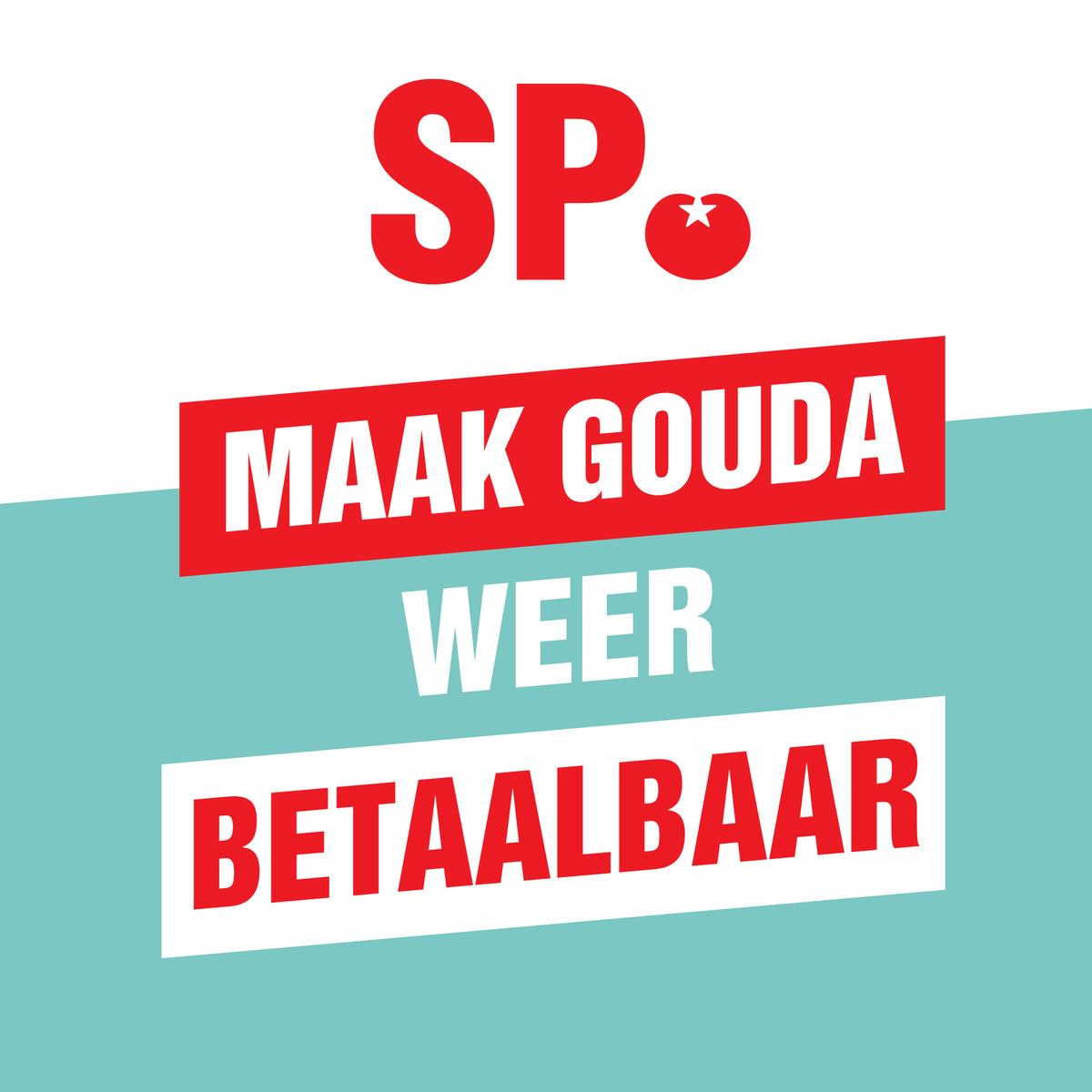 Stem vandaag SP - <a href="/SPGouda/">SP Gouda</a> 
Lijst 13