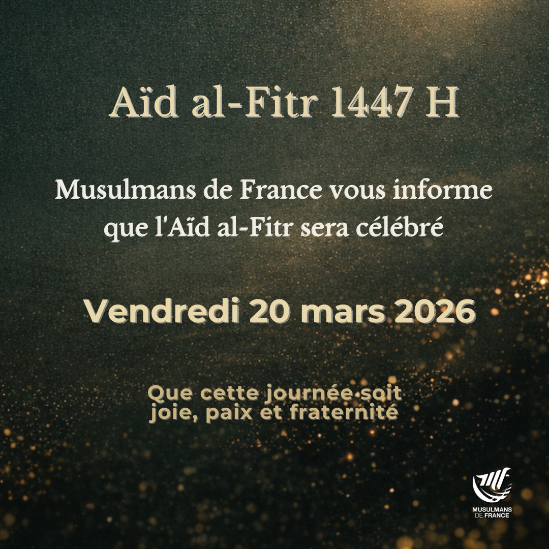 Musulmans de France (MF) tweet media