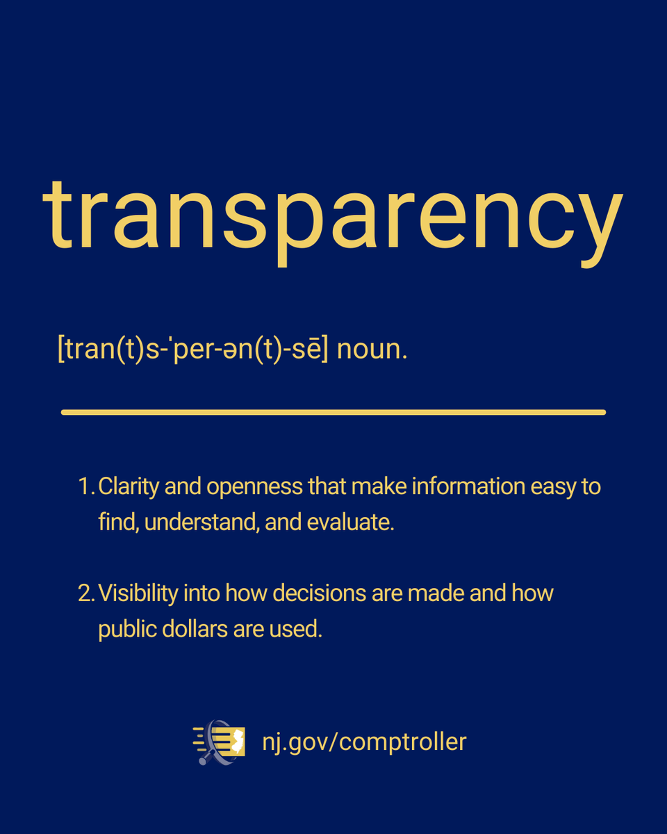 New Jersey Office of the State Comptroller tweet media