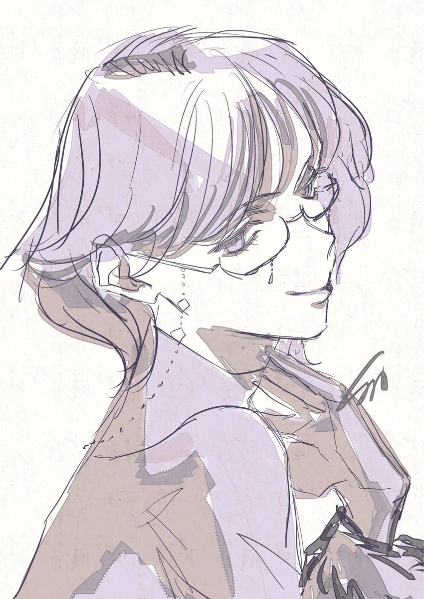 u_ifza's tweet photo. すがほげる@sugahota さまにバシレイアに出入りする東方の商人　藍凰　を美しく描いていただきました✨
表情や雰囲気の作り方が本当に的確で、私の表現したかったものをそのまま形にしていただけてとても嬉しいです…
さすがフォッサくんのお姉様✨
#美少年の国バシレイア https://t.co/DvSNAFdykO