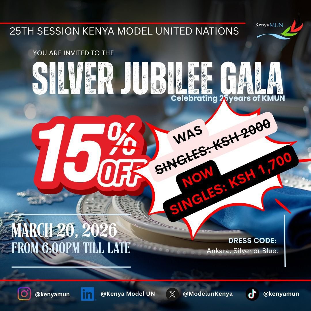 Kenya Model United Nations tweet media