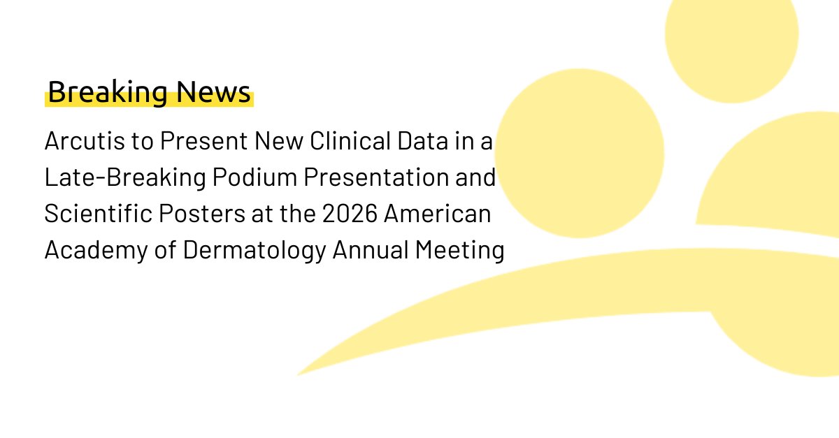 Arcutis Biotherapeutics tweet media