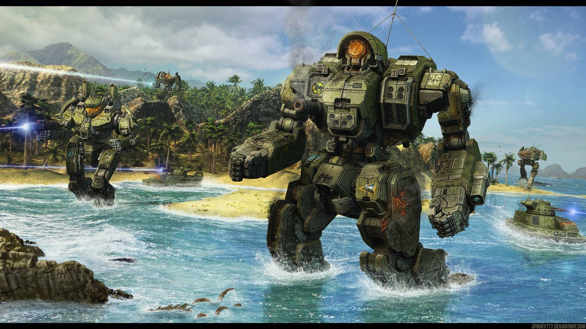 beach party
by SpOoKy777
#battletech
deviantart.com/spooky777