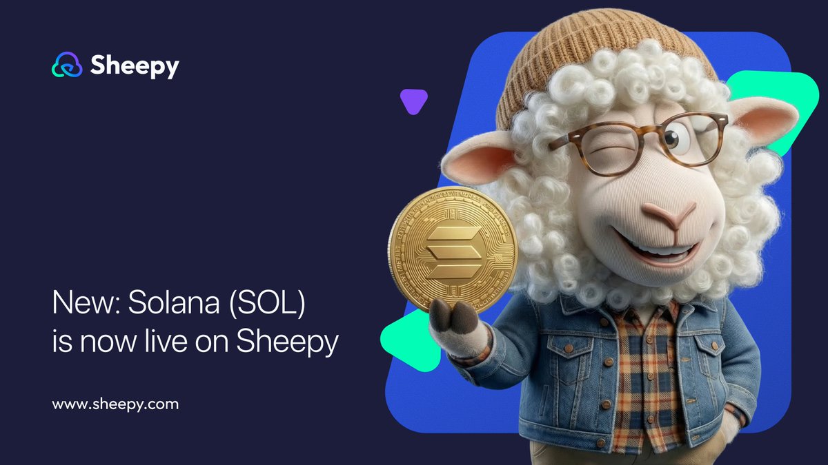 Sheepy_crypto's tweet photo. 🚀 #Solana (SOL) is now supported on https://t.co/AdOdM1ni2y

- Sub-second confirmations
- Low fees
- Built for payments

Now available for merchants accepting crypto.

If your product relies on speed - SOL just makes sense.

@solana #Web3 #CryptoPayments https://t.co/Nw0Ei12uEg