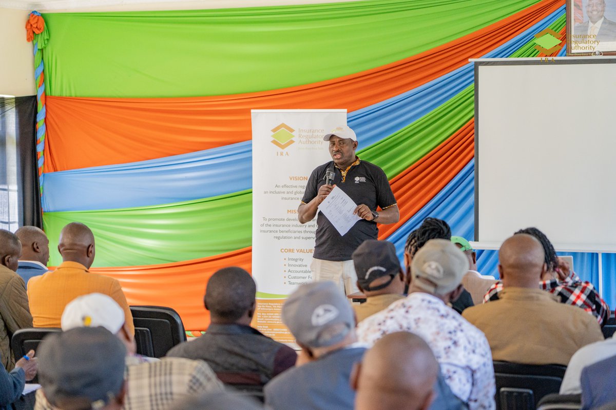 ira_kenya's tweet image. Day 2 of #BimaMashinaniLaikipia
Today, matatu owners and operators in Laikipia are gaining practical knowledge on insurance, understanding PSV risks and the importance of proper cover to protect their businesses and passengers.
#FahamuBima