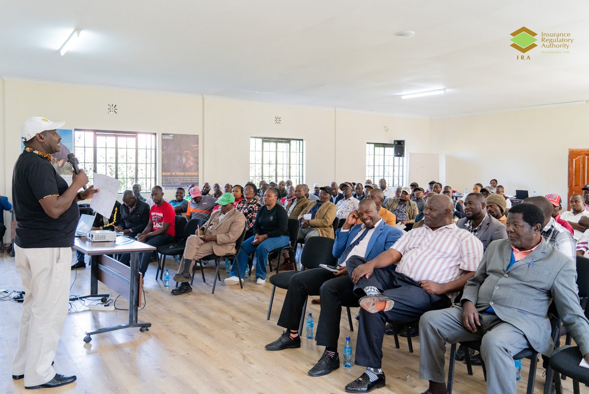 ira_kenya's tweet image. Day 2 of #BimaMashinaniLaikipia
Today, matatu owners and operators in Laikipia are gaining practical knowledge on insurance, understanding PSV risks and the importance of proper cover to protect their businesses and passengers.
#FahamuBima