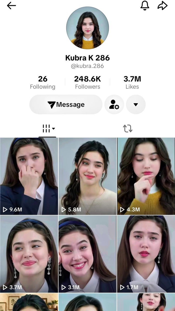 🔥 This AI TikTok girl just crossed 250,000+ followers 😳💸

And yes… she’s making $60,000+ per month.
Her Reels go crazy viral 🚀

Millions of views.
Thousands of comments.
Brands sliding into DMs daily.
But here’s the twist 🤫
👉 She’s not real. She’s 100% AI.
And the wildest