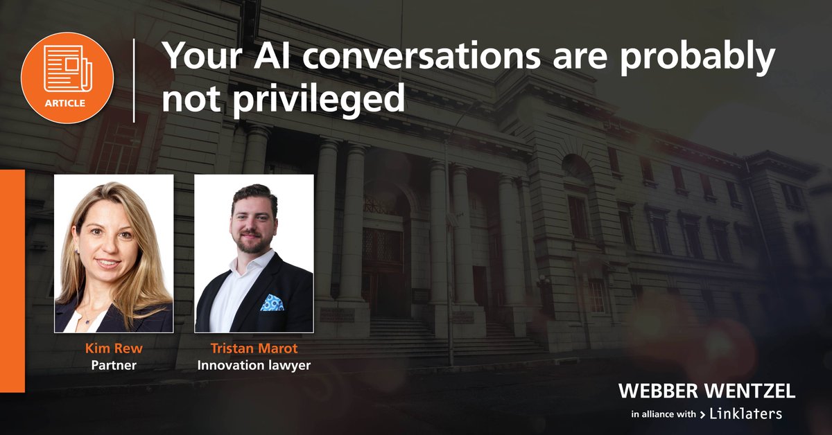 Webber Wentzel tweet media