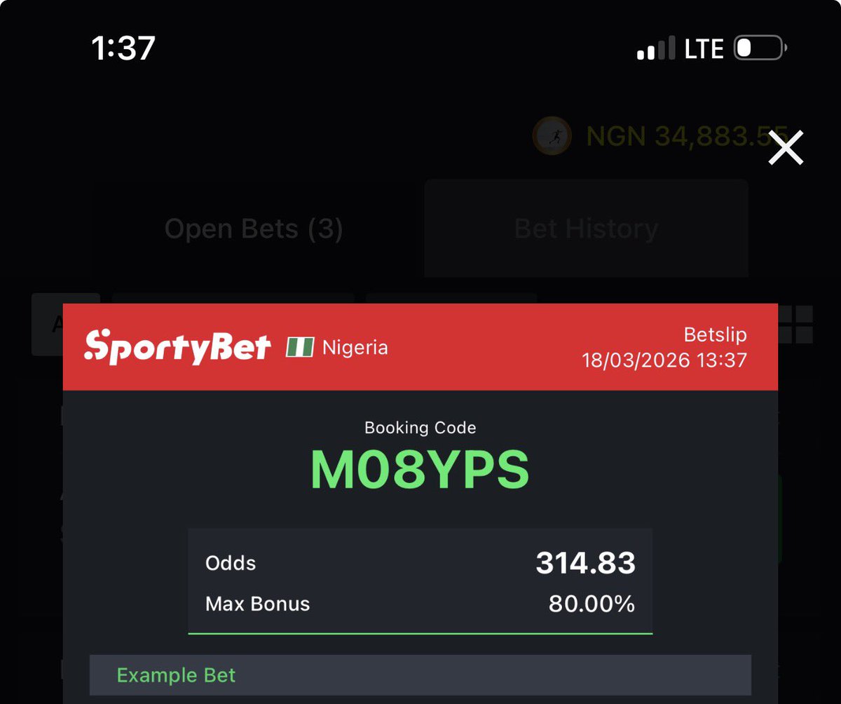 FrancisFr61971's tweet photo. P84XZG-58 odds ✍️🔞
HD8ZX7-60odds ✍️🔞

Stake wisely 🔞like and repost for others 🍀⚽️🏀🔥🔥🔥🫵🏼🙇🏿‍♀️ https://t.co/Wrsrp6p3NK