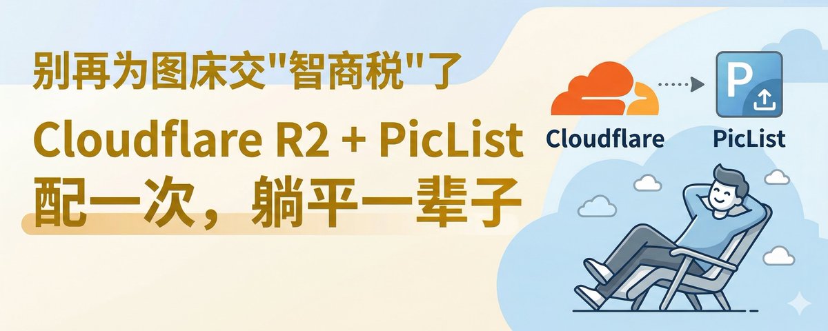 🔥Stop Paying 'IQ Tax' for Image Hosting! Cloudflare R2 + PicList, Set It Up Once, Relax for a Lifetime 😄