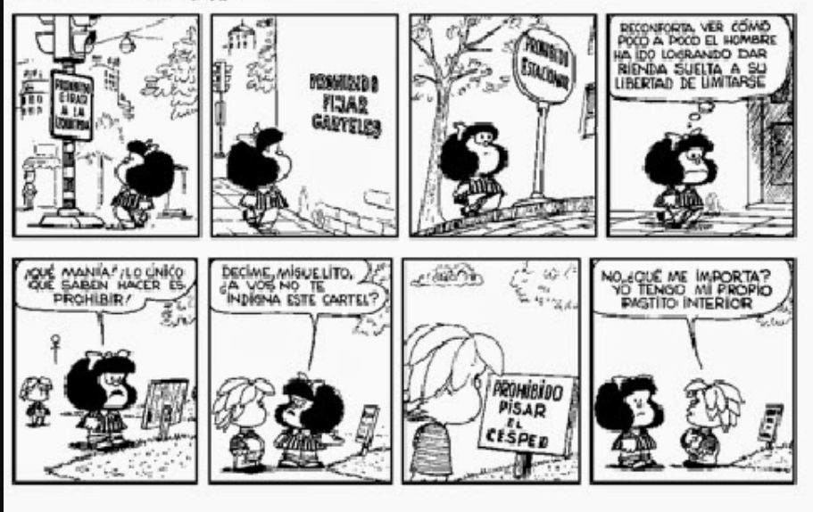 Perdón, pero prefiero el enfoque Quino sobre el tema.