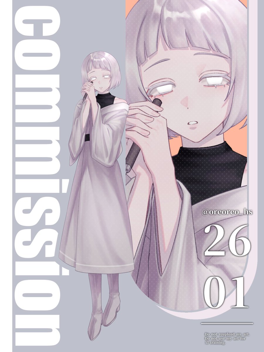 oreoreo_hs's tweet photo. 立ち絵のご依頼ありがとうございました！ 
#SKIMA #コミッション https://t.co/bnFKtrsk8t